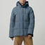 Lookbook Canada Goose Osborne Black Label Hooded Down Jacket Short Men Ozone Blue. 2602MB-222