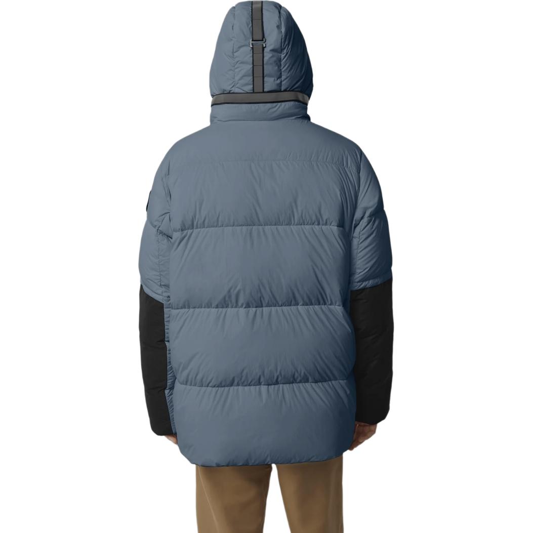 Purchase Canada Goose Osborne Black Label Hooded Down Jacket Short Men Ozone Blue. 2602MB-222