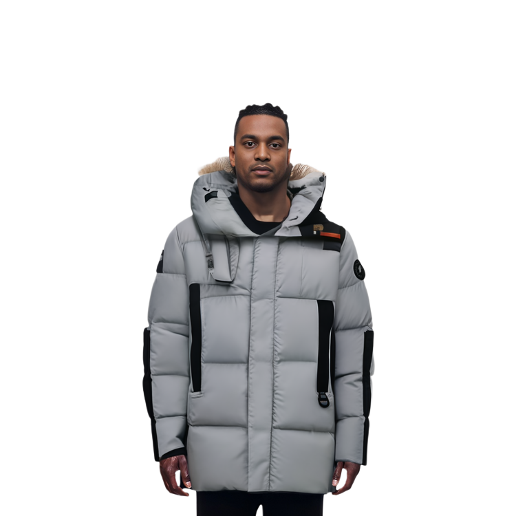 Canada Goose Osborne Black Label Parka Down Jacket Unisex Frost Grey 2602MB-446 圖 7