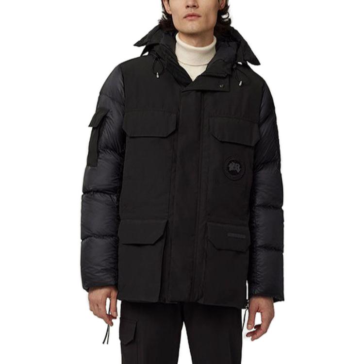 Lookbook Canada Goose Abrigo Negro Mid-Length Paradigm Expedition Down Parka Chaqueta. 2058MB
