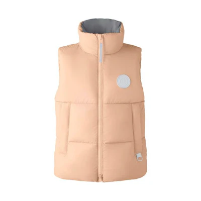 Canada Goose Pastels Everett Windproof Waterproof Down Vest Misty Orange. 2614MB1-1387