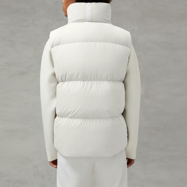 Shop Canada Goose Pastels Everett White Label Logo Down Vest Unisex Putih. 2614MB1-433