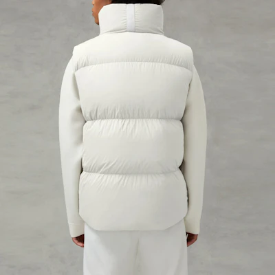 Canada Goose Pastels Everett White Label Logo Down Vest Unisex Putih. 2614MB1-433 Shop Canada Goose Pastels Everett White Label Logo Down Vest Unisex Putih. 2614MB1-433