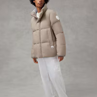 Lookbook Canada Goose Pastels FW21 Everett 白標短版羽絨外套 中性款 - 石灰色 2613MB1-432