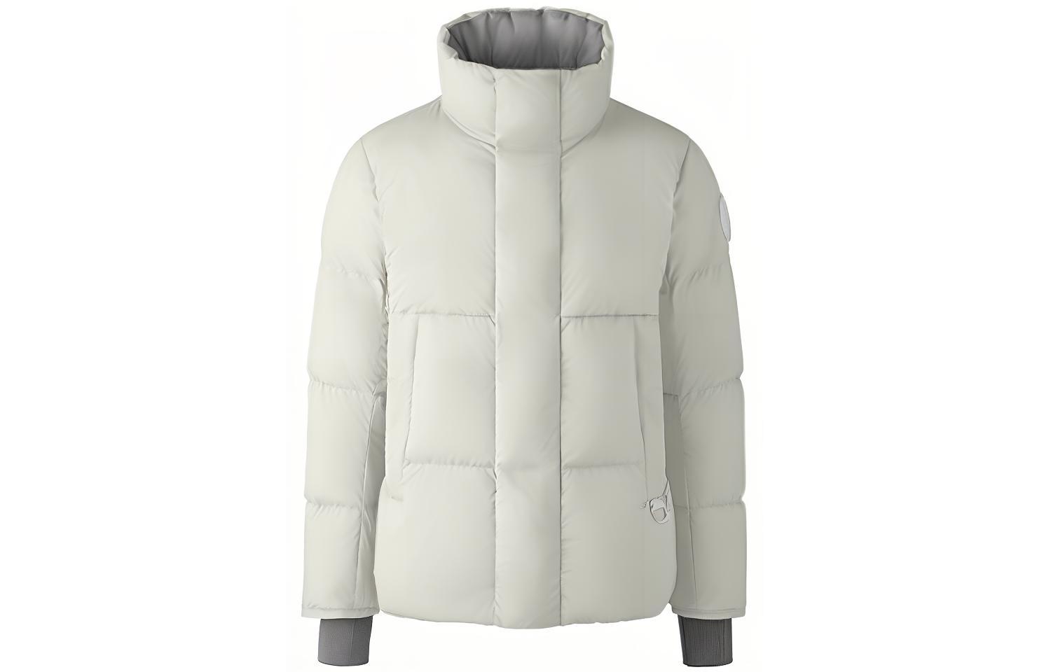 Canada Goose Pastels White Label Everett Short Parka, Winter Jacket Unisex White. 2613MB1-433