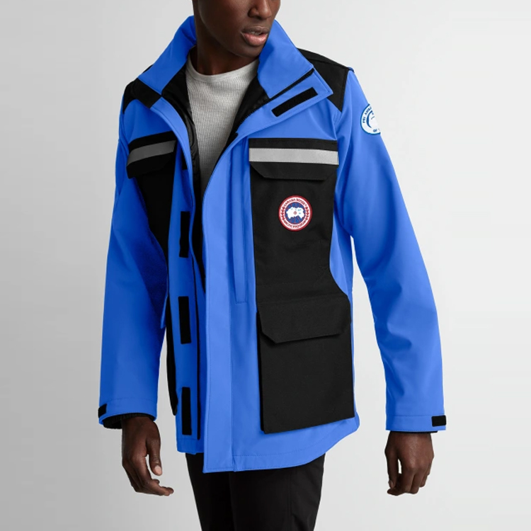 Canada Goose Photojournalist Blue Windproof Waterproof Jacket 2414MPB-64 圖 3