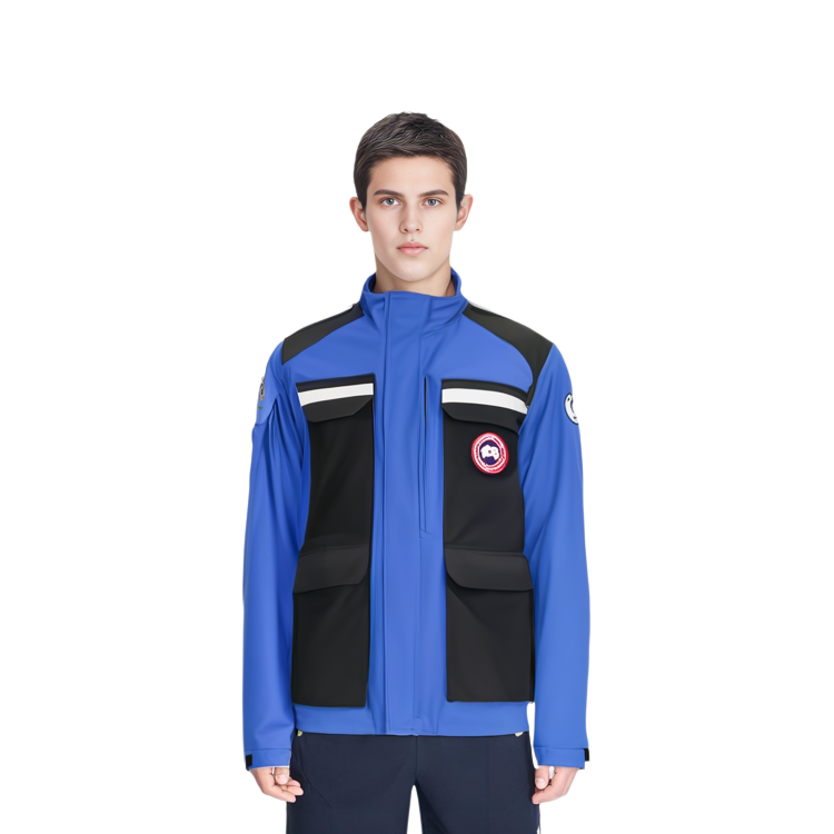 Canada Goose Photojournalist Blue Windproof Waterproof Jacket 2414MPB-64 圖 7