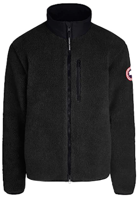 加拿大鹅红标Kelowna系列羊毛抓绒夹克黑色男款 7017M-61 Order 加拿大鹅红标Kelowna系列羊毛抓绒夹克黑色男款 7017M-61