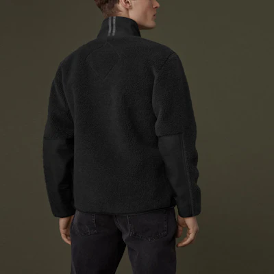 加拿大鹅红标Kelowna系列羊毛抓绒夹克黑色男款 7017M-61 Shop 加拿大鹅红标Kelowna系列羊毛抓绒夹克黑色男款 7017M-61