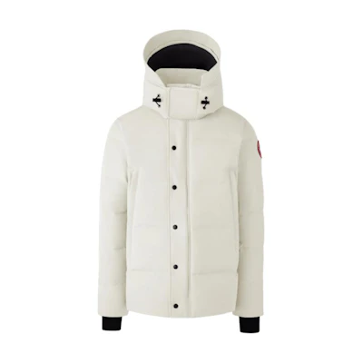 Canada Goose Red Label Wyndham White Duck Down Hooded Parka - Dawn White Unisex 3808M-827