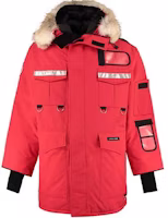 Canada Goose Resolute Red Label Insulated Parka Unisex Red Goose Down Jacket. 8501M-11 Canada Goose Resolute Red Label Insulated Parka Unisex Red Goose Down Jacket. 8501M-11