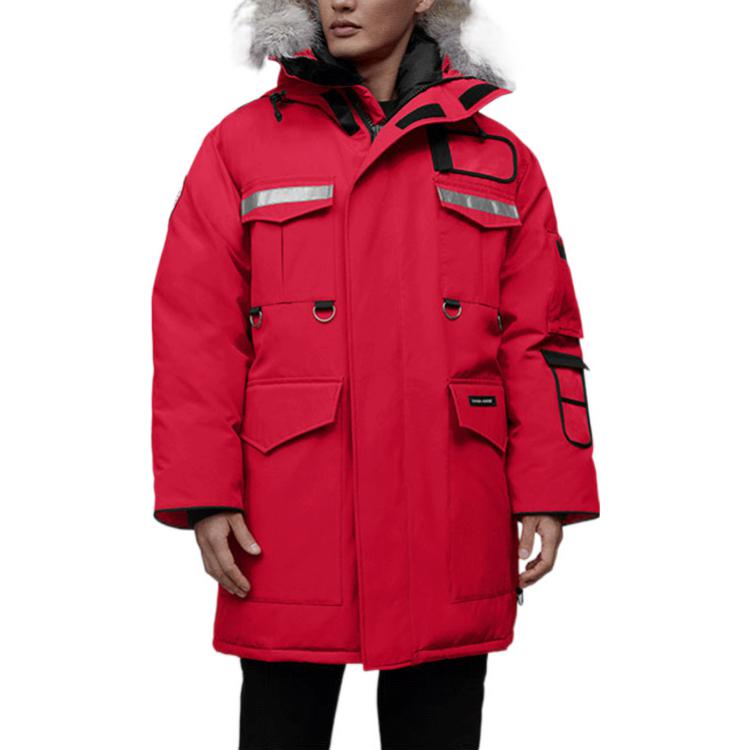 Canada Goose Resolute Red Label Insulated Parka Unisex Red Goose Down Jacket. 8501M-11 圖 5