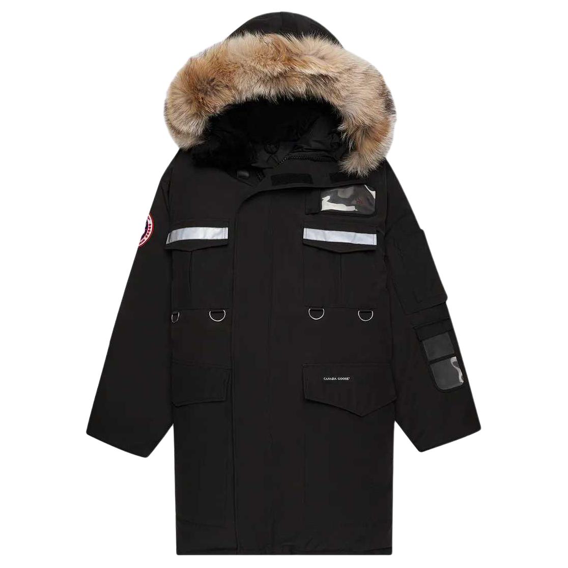 Canada Goose Resolute Red Label Reflective Hooded Down Parka Unisex 8501M-61