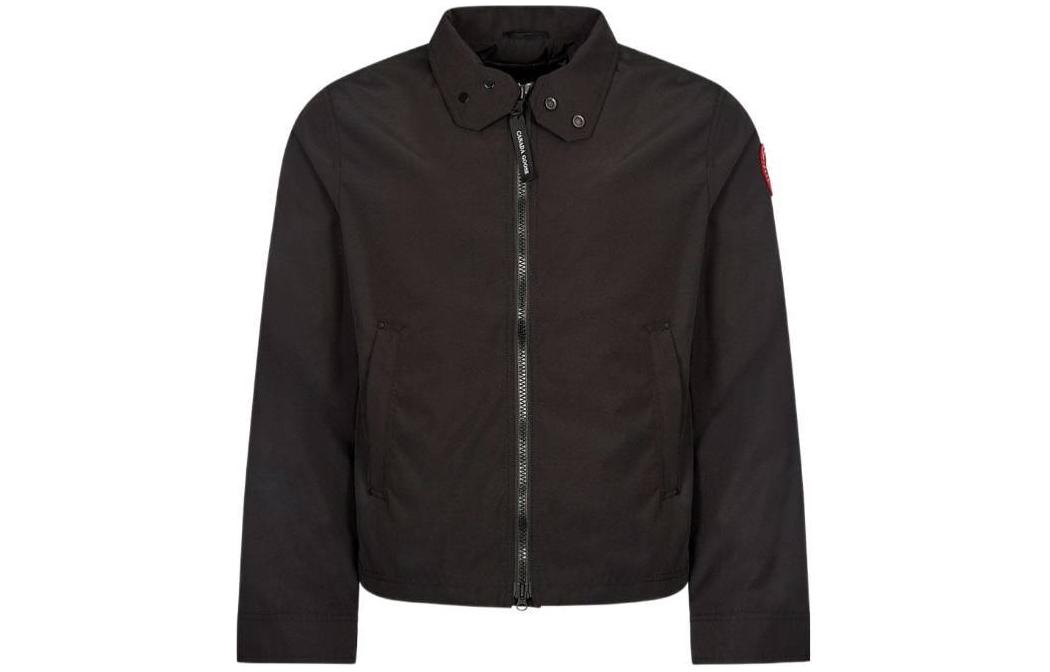 Canada Goose Rosedale  Black Zip-Up Jacket with Red Label 2448M-61