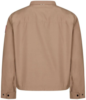 Canada Goose Rosedale Brown Zip-Up Logo Jacket for Men. 2448M-07 Lookbook Canada Goose Rosedale Brown Zip-Up Logo Jacket for Men. 2448M-07