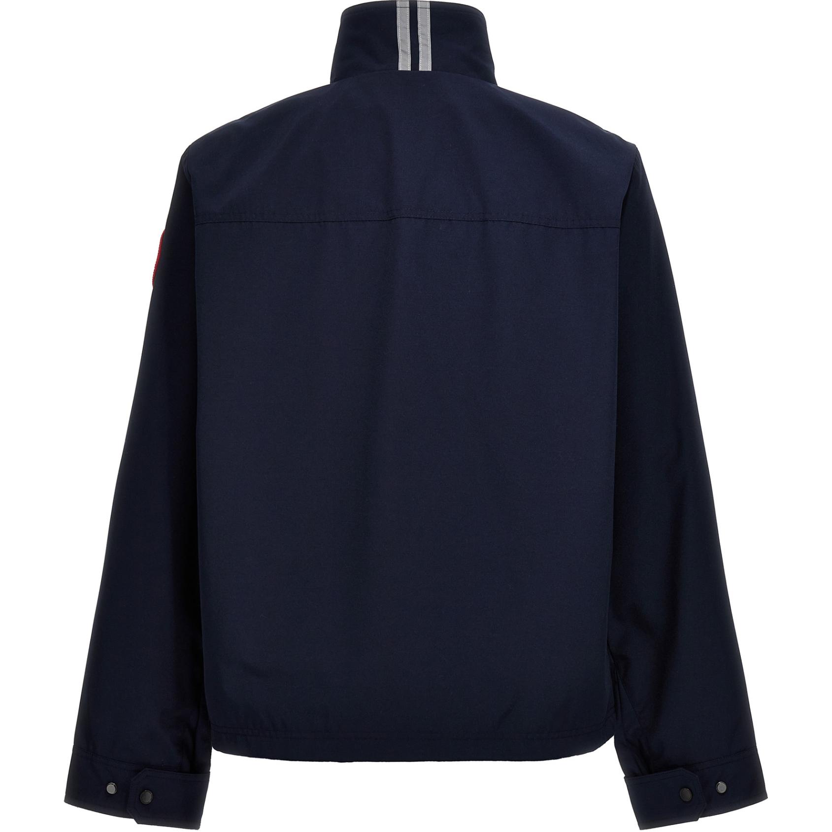 Canada Goose Rosedale Zip Logo Slim Fit Long Sleeve Jacket Men Blue 2448M-63 圖 3