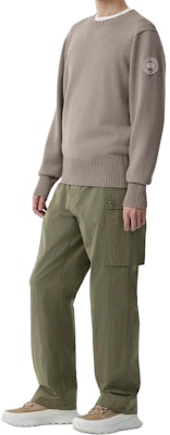 カナダグース ロッソーロゴ クルーネックスウェーター ライムストーン 7091M-432 Lookbook カナダグース ロッソーロゴ クルーネックスウェーター ライムストーン 7091M-432