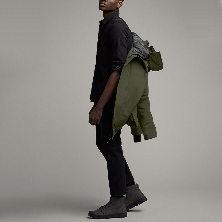 Canada Goose Sanford Unisex Down Parka Jacket, Army Green 3400M-49 圖 3