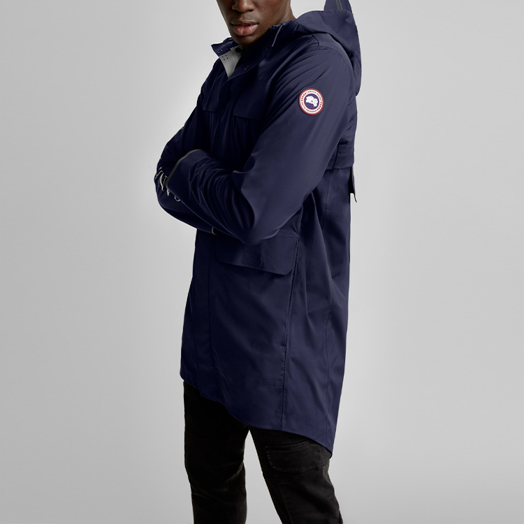 Purchase カナダグース シーウルフ カジュアル フーデッド ジャケット ネイビーブルー 5607M-60