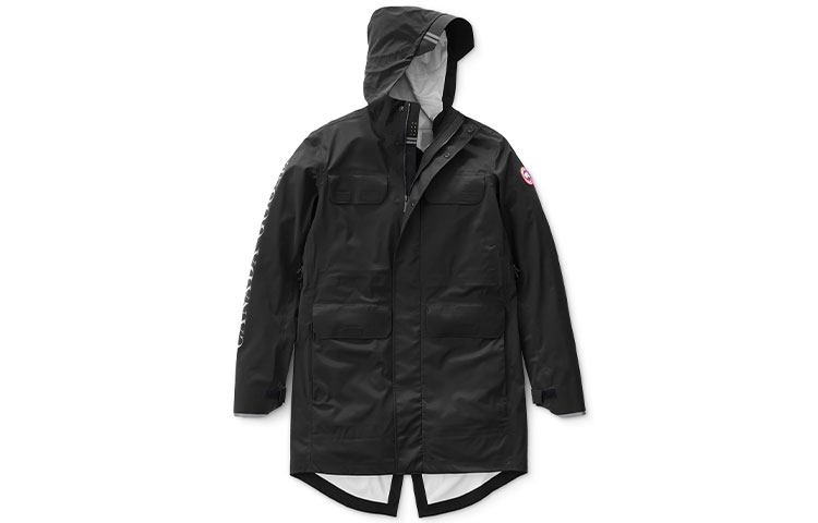 Canada Goose Seawolf Classic Black Hooded Jacket for Men 5607M-61