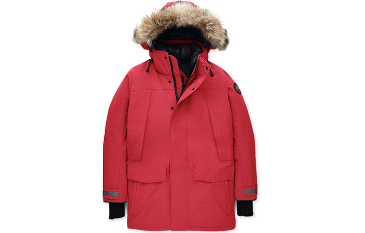 Canada Goose Sherridon Red Fur Hooded Parka Unisex Winter Jacket 2073MB-11