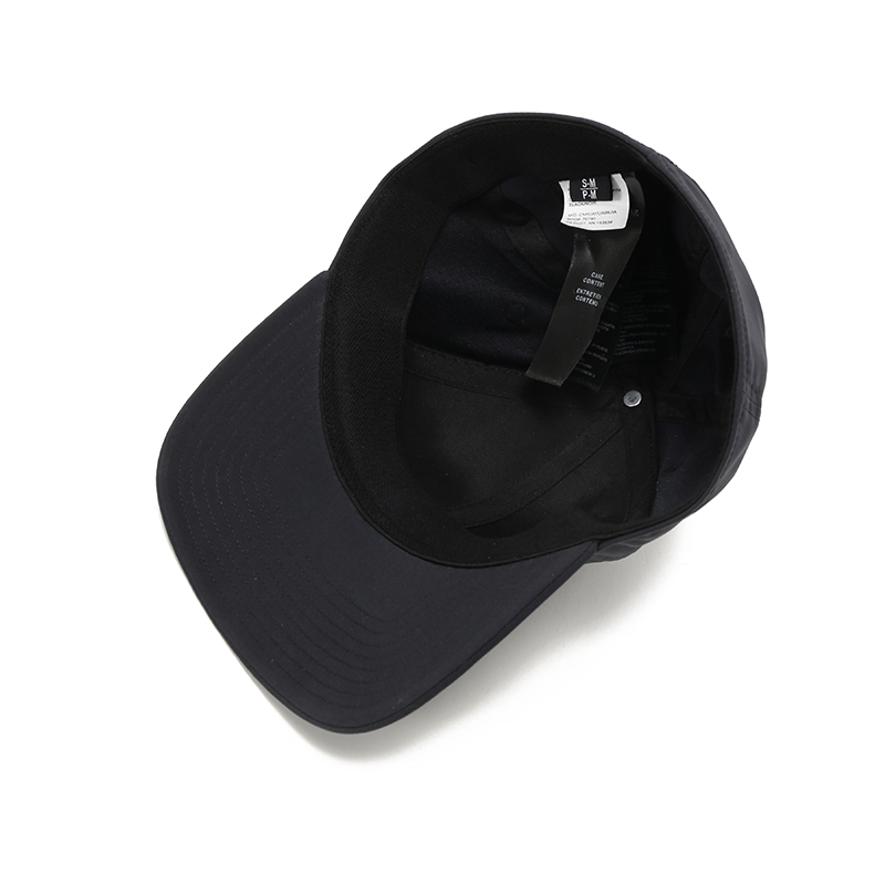 Details for Canada Goose Signature Embroidered New Tech Polyester Unisex Cap Black. 5482U-61