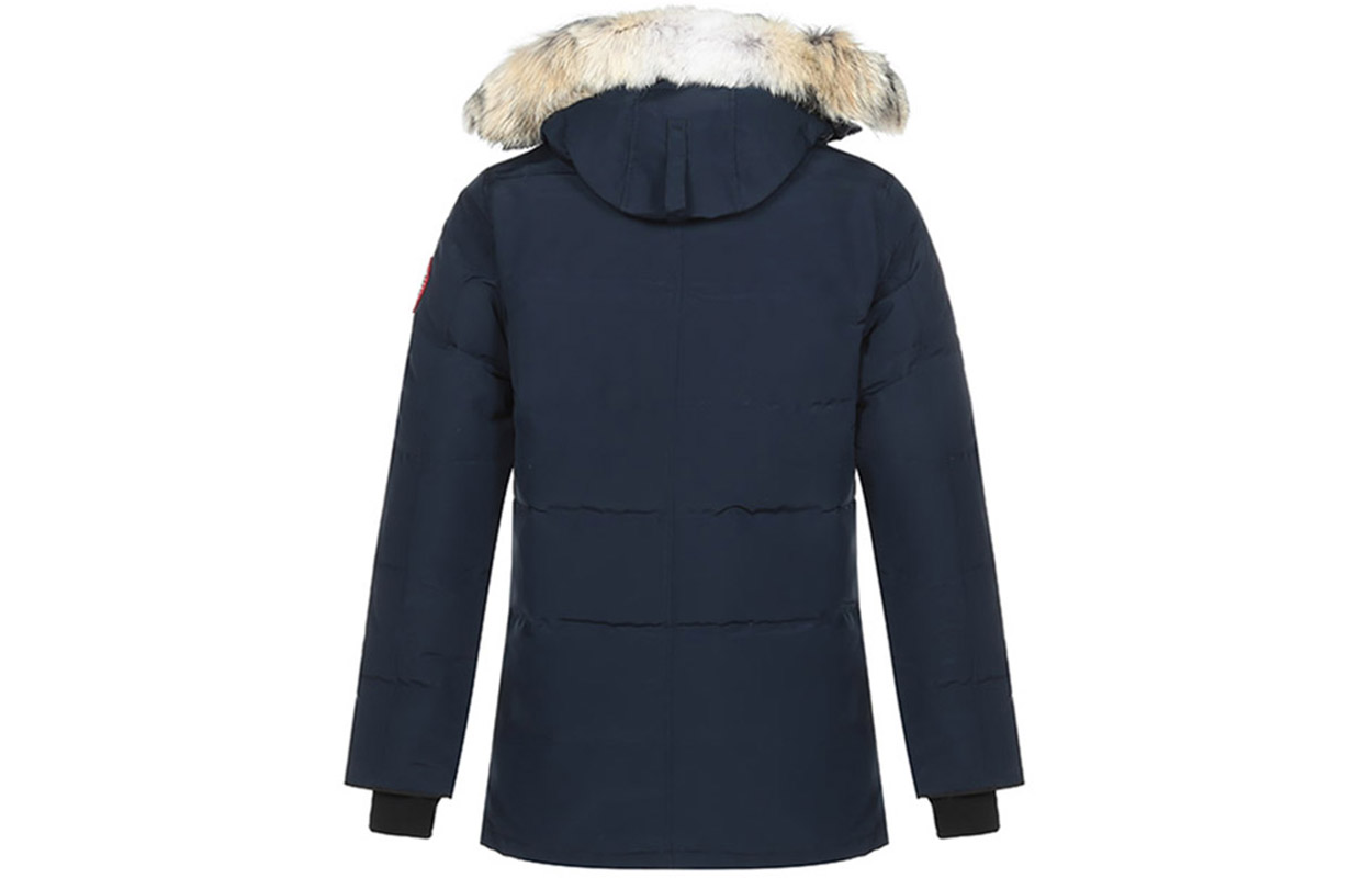 Canada Goose Slim Fit Fur-Trimmed Hooded Parka Ocean Blue 3805M-63 圖 3
