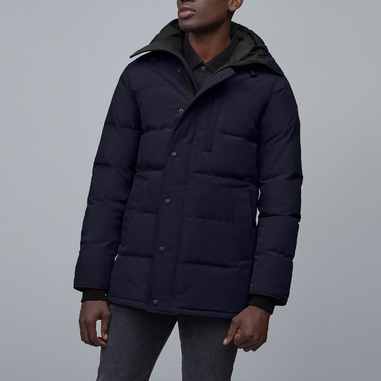 Canada Goose Slim Fit Fur-Trimmed Hooded Parka Ocean Blue 3805M-63 圖 5