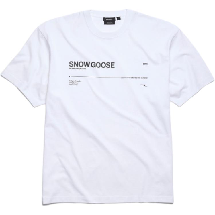 Order Canada Goose Snow Goose Series Logo Print Unisex Crewneck T-Shirt. 1330UCD-9051