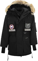 Canada Goose Snow Mantra Red Label Hooded Parka Black Unisex Down Jacket 9501M-61 Canada Goose Snow Mantra Red Label Hooded Parka Black Unisex Down Jacket 9501M-61