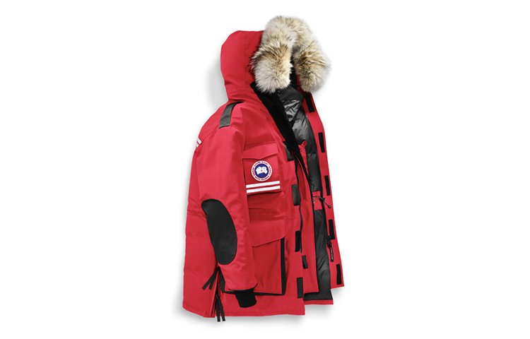 Order Canada Goose Snow Mantra Logo Rojo Chaqueta Invierno Plumón Rojo Unisex. 9501M-11