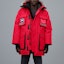 Lookbook Canada Goose Snow Mantra Logo Rojo Chaqueta Invierno Plumón Rojo Unisex. 9501M-11