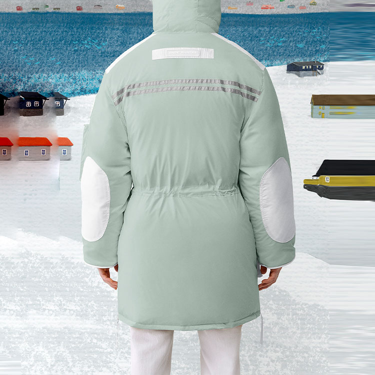 Canada Goose Snow Mantra White Label Parka Light Blue Down Jacket Unisex 9501U1-463 圖 5