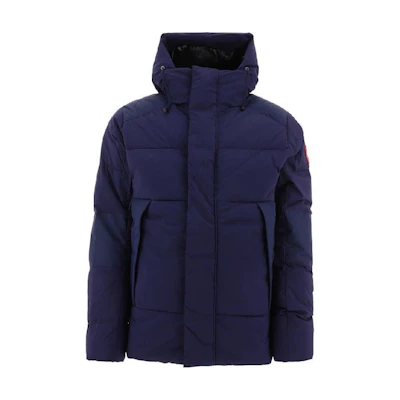 Canada Goose Solid Color Hooded Long Sleeve Jacket 5076M4-363