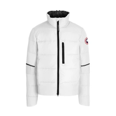 Canada Goose Solid Color Long Sleeve Down Jacket with Stand Collar 2744M-114