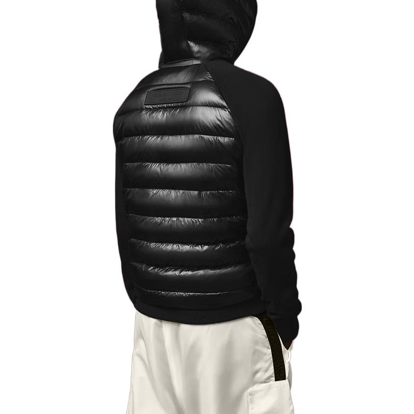 Shop Canada Goose Solid Color Zipper Hooded Down Jacket Unisex 8805MC-61