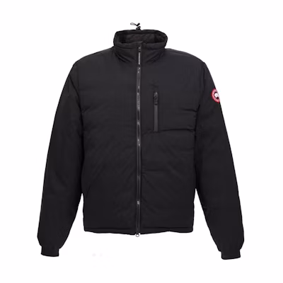 Canada Goose Solid Logo Zip-Up Down Jacket Black 5079M5-161