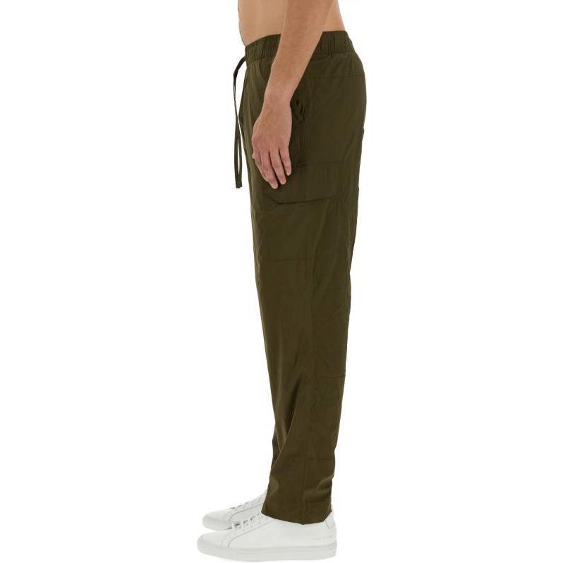 Details for Canada Goose Solid Straight-Fit Elastic Waist Casual Pants Olive Green 7500M-B49