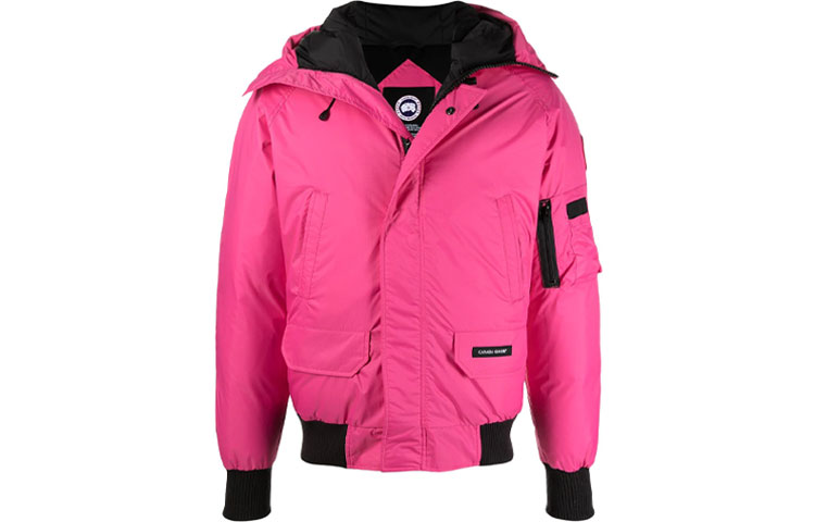Order Canada Goose SS21 Pink Hooded Classic Bomber Jacket Unisex. 7999USMU-121
