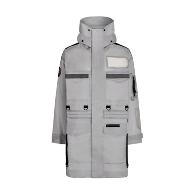 Canada Goose SS21 Resolute Logo Printed Jacket Men’s Grey. 3591MX-291