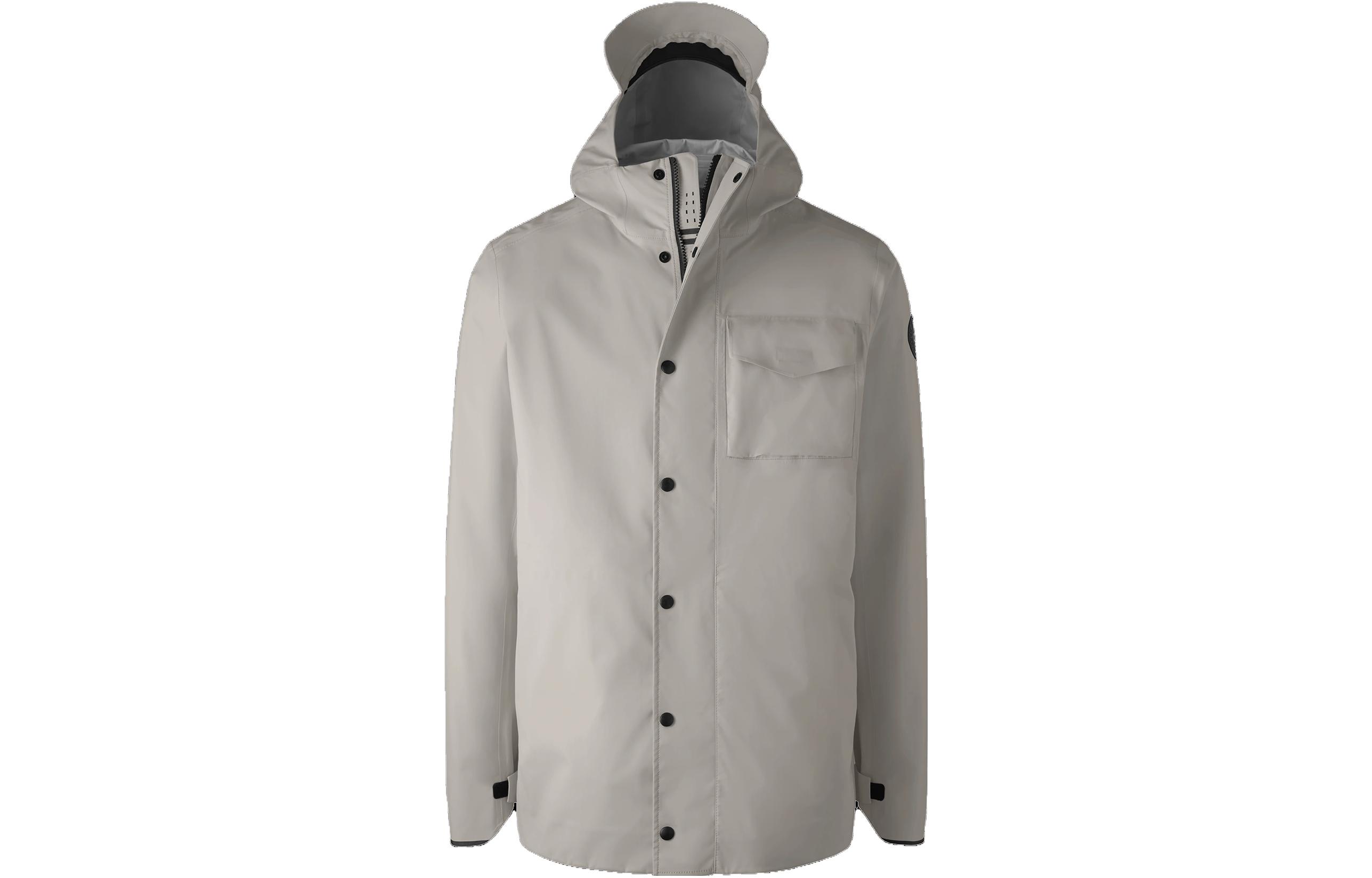 Canada Goose SS23  Solid Pocket Hooded Jacket Light Gray 5608MB-432 圖 2