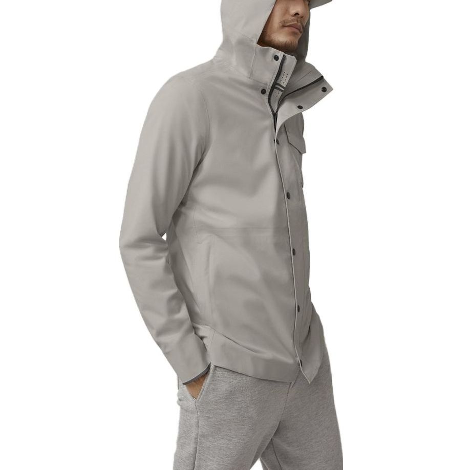 Canada Goose SS23  Solid Pocket Hooded Jacket Light Gray 5608MB-432 圖 5