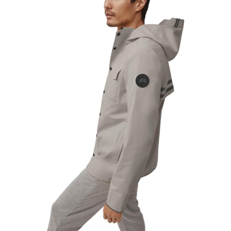 Canada Goose SS23  Solid Pocket Hooded Jacket Light Gray 5608MB-432 圖 6