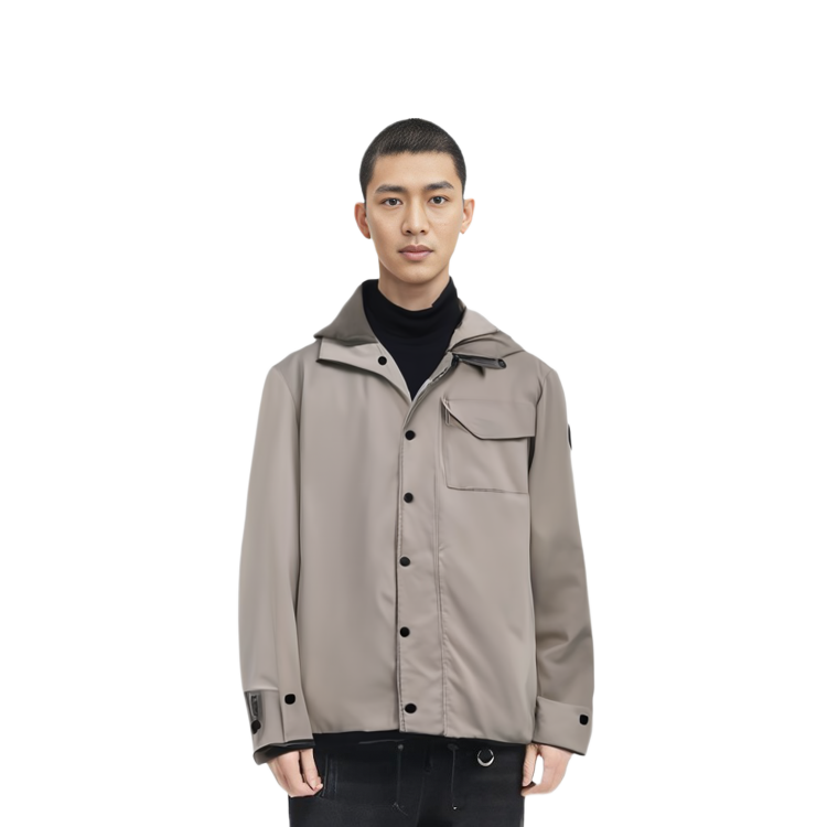 Canada Goose SS23  Solid Pocket Hooded Jacket Light Gray 5608MB-432 圖 7