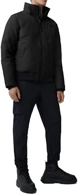 Canada Goose SS23 黑色可拆帽羽绒服带标志 2055MB-61 Details for Canada Goose SS23 黑色可拆帽羽绒服带标志 2055MB-61