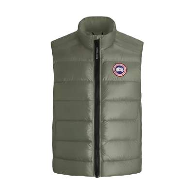 Canada Goose SS23 Crofton Lightweight Waterproof Vest Grey. 2229M-852
