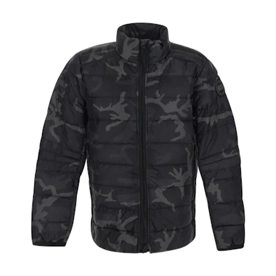 Canada Goose SS23 Crofton Quilted Down Jacket Full-Zip Charcoal Grey 2228MBP-45510