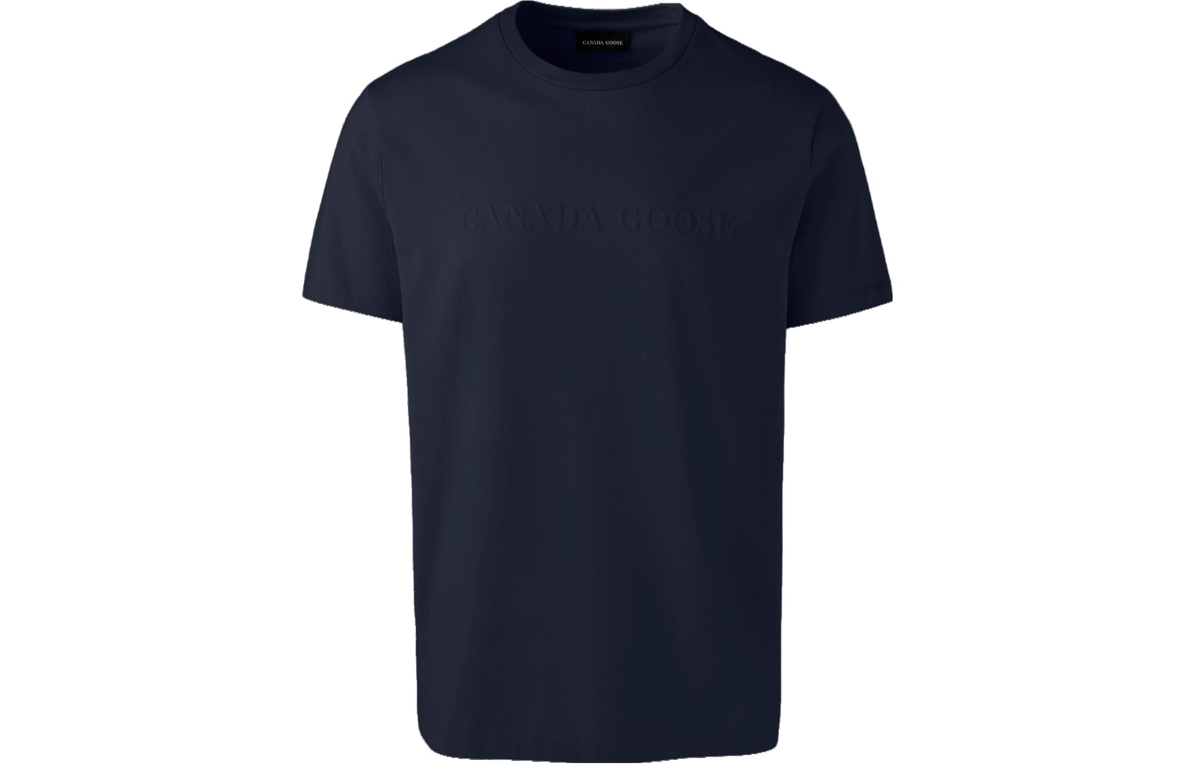 Canada Goose SS23 Emersen  Loose Fit Crewneck T-Shirt Blue 1420M-63