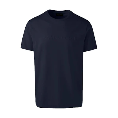 Canada Goose SS23 Emersen Loose Fit Crewneck T-Shirt Blue 1420M-63