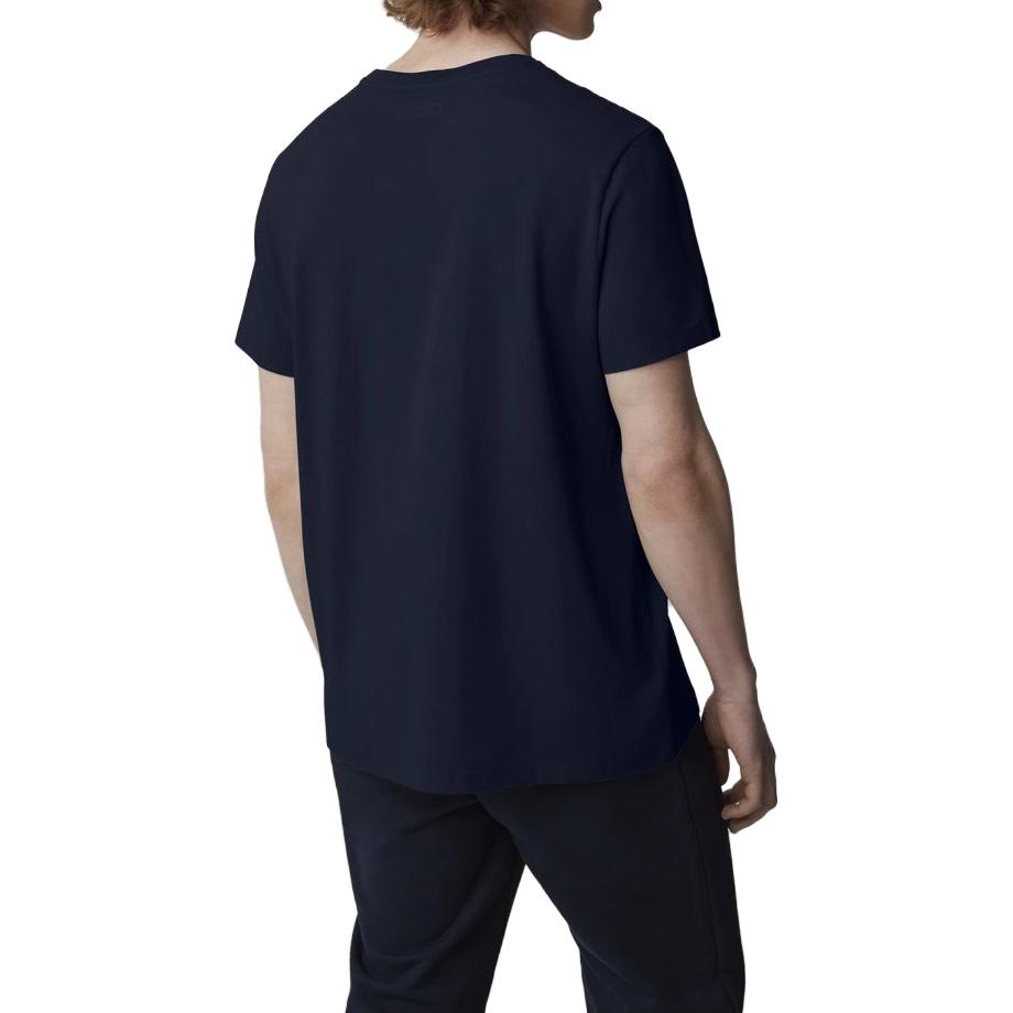 Purchase Canada Goose SS23 Emersen Camiseta Cuello Redondo Ajuste Holgado Azul 1420M-63